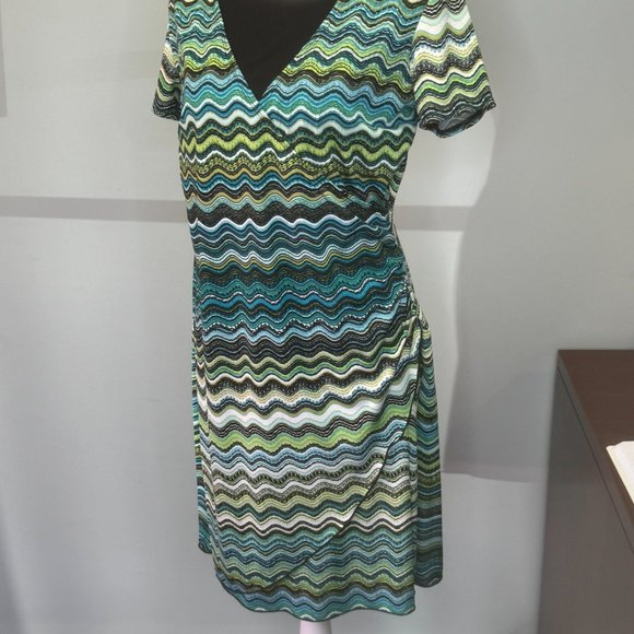 Summer Dress - Shades of Blue/Green - Picture 6 of 8